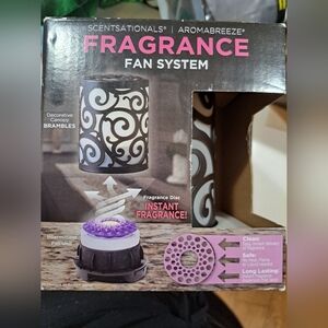 Scentsationals Aromabreeze Fragrance Fan System. Decorative Canopy "BRAMBLES"